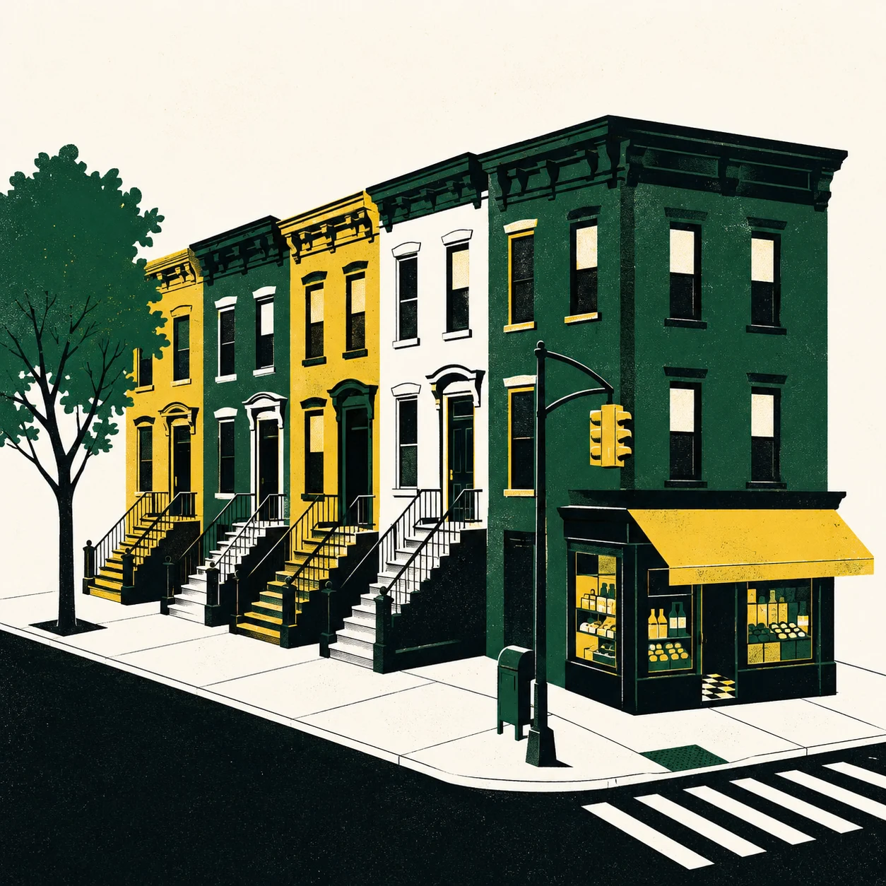 Brooklyn brownstones