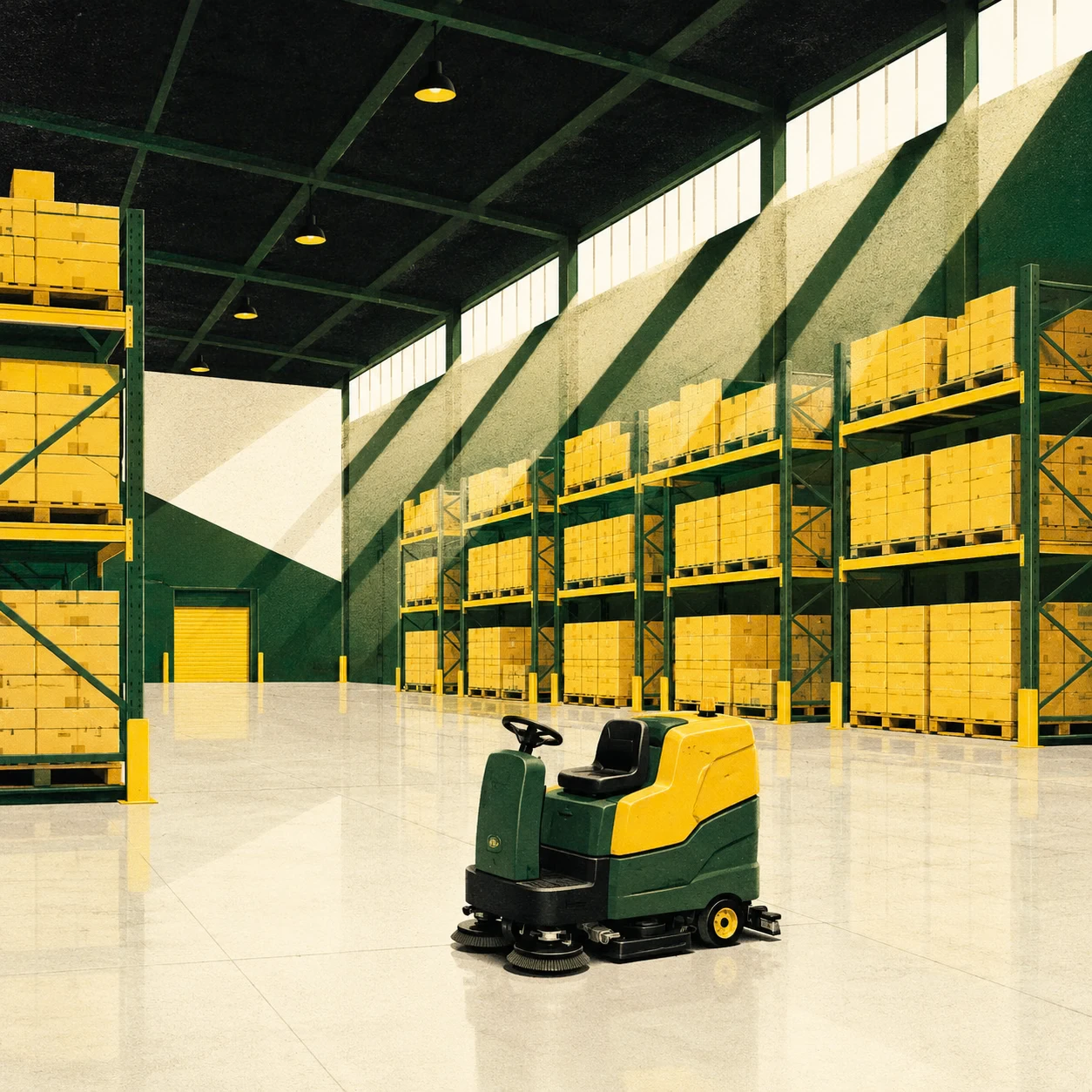 Warehouse interior